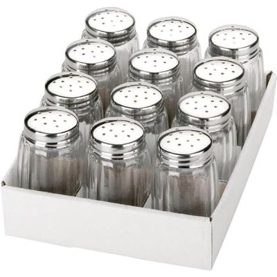 Ibili Salzstreuer (im Pack) Perfekt für den täglichen Gebrauch, Pfeffermühle + Salzmühle, Transparent Ibili Salzstreuer (im Pack) Perfekt für den täglichen Gebrauch, Pfeffermühle + Salzmühle, Transparent