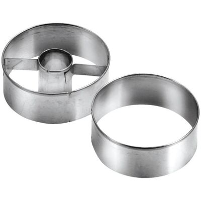 Tescoma Linzer DELÍCIA ø 5,5 cm, Ausstechformen, Silber Tescoma Linzer DELÍCIA ø 5,5 cm, Ausstechformen, Silber