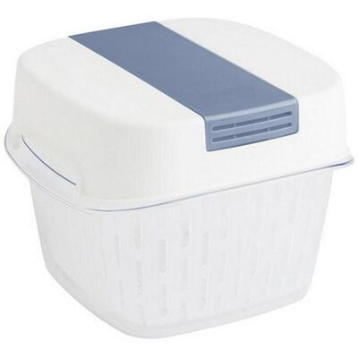 Rotho Dynamic Box Fresh, Vorratsbehälter, Blau, Weiss Rotho Dynamic Box Fresh, Vorratsbehälter, Blau, Weiss