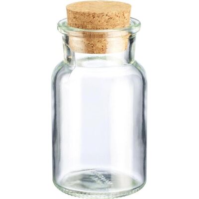 Westmark Gewürzglas mit Korken, 150 ml, Vorratsbehälter, Transparent Westmark Gewürzglas mit Korken, 150 ml, Vorratsbehälter, Transparent