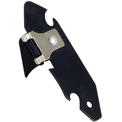 Metaltex Taschenöffner mit Karton, Flaschenöffner, Schwarz Metaltex Taschenöffner mit Karton, Flaschenöffner, Schwarz