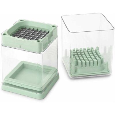 Brabantia Pommes-Frites und Gemüseschneider, Küchenreibe, Mehrfarbig, Transparent, Grün Brabantia Pommes-Frites und Gemüseschneider, Küchenreibe, Mehrfarbig, Transparent, Grün