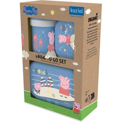 Koziol Peppa Pig Waves To Go, Lunchbox, Mehrfarbig, Blau Koziol Peppa Pig Waves To Go, Lunchbox, Mehrfarbig, Blau