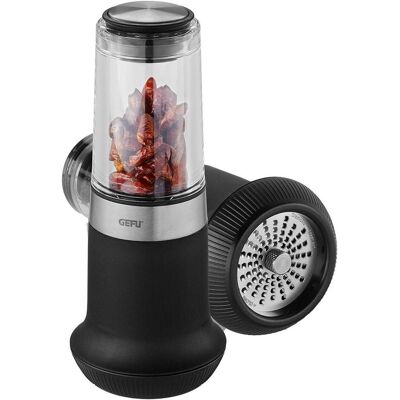 GEFU Chilischneider X-Plosion Bundle mit Spicebar Birdseyechilis, ganz, 30g, Pfeffermühle + Salzmühle, Mehrfarbig GEFU Chilischneider X-Plosion Bundle mit Spicebar Birdseyechilis, ganz, 30g, Pfeffermühle + Salzmühle, Mehrfarbig