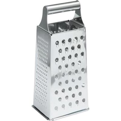 Bollire 7INCHES BOX GRATER 9X6.3X21.6CM BR-3712, Küchenreibe, Silber Bollire 7INCHES BOX GRATER 9X6.3X21.6CM BR-3712, Küchenreibe, Silber