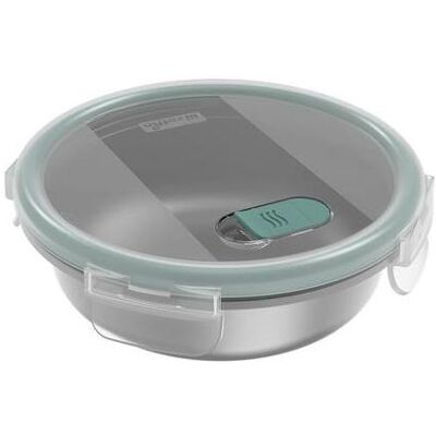 Rotho Pagamalu, Vorratsbehälter, Transparent, Silber, Grün Rotho Pagamalu, Vorratsbehälter, Transparent, Silber, Grün