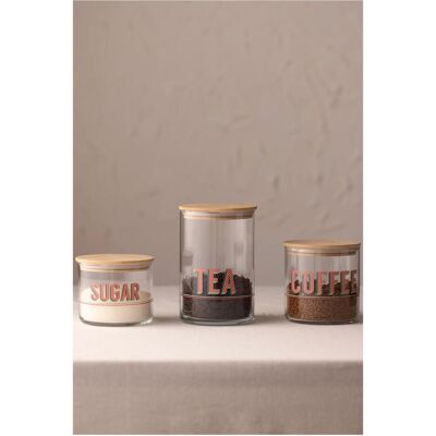 Hermia Retro Jar Set (3 Pieces), Vorratsbehälter, Transparent Hermia Retro Jar Set (3 Pieces), Vorratsbehälter, Transparent