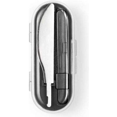 Livoo Abnehmbarer Bestecksatz, Lunchbox, Grau Livoo Abnehmbarer Bestecksatz, Lunchbox, Grau