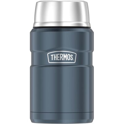 Speisegefäss STAINLESS KING, 0,71 Liter, eisgrau doppelwandiger Edelstahl mit Vakuumisolierung, Thermoskanne, Grau Speisegefäss STAINLESS KING, 0,71 Liter, eisgrau doppelwandiger Edelstahl mit Vakuumisolierung, Thermoskanne, Grau