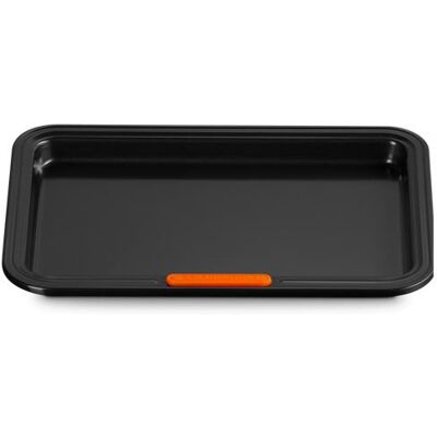 Le Creuset baking tray rectangular 29 cm, Backblech, Schwarz Le Creuset baking tray rectangular 29 cm, Backblech, Schwarz