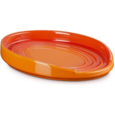 Le Creuset Creuset ova Löffelablage aus Steinzeug Ofenrot, Küchen Organizer, Rot Le Creuset Creuset ova Löffelablage aus Steinzeug Ofenrot, Küchen Organizer, Rot