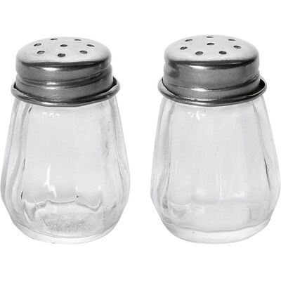 Metaltex S&P-Streuer, Pfeffermühle + Salzmühle, Silber Metaltex S&P-Streuer, Pfeffermühle + Salzmühle, Silber