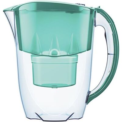 Aquaphor Dzbanek filtrujący Jasper 2,8 l + 2 szt wkładów B25 Maxfor (KOLOR MIĘTOWY), Wasserfilterkanne, Grün Aquaphor Dzbanek filtrujący Jasper 2,8 l + 2 szt wkładów B25 Maxfor (KOLOR MIĘTOWY), Wasserfilterkanne, Grün