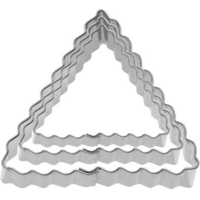 Westmark Dreieck, Ausstechformen, Silber Westmark Dreieck, Ausstechformen, Silber
