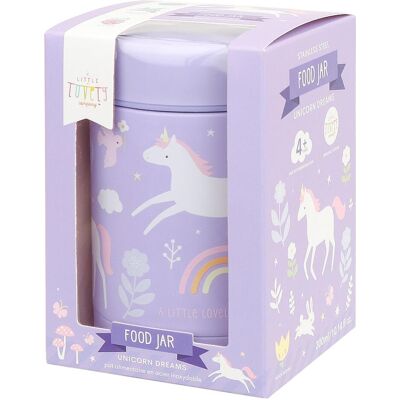 A Little Lovely Company Thermos Lunchbox, Lunchbox, Violett A Little Lovely Company Thermos Lunchbox, Lunchbox, Violett