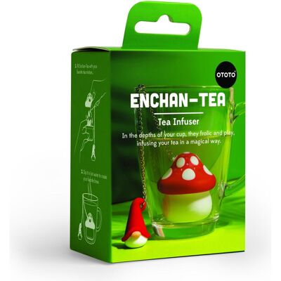 Ototo Enchan-Tea Tee Ei, Tee Zubehör, Rot, Weiss Ototo Enchan-Tea Tee Ei, Tee Zubehör, Rot, Weiss