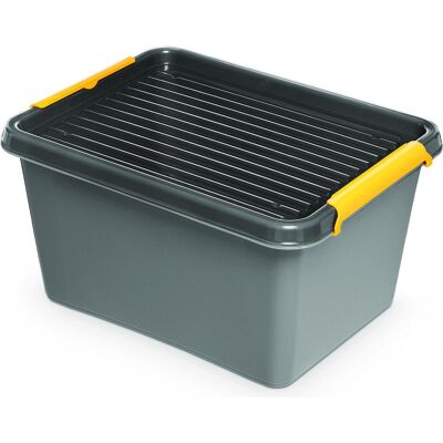 Orplast Solid, Vorratsbehälter, Grau, Mehrfarbig Orplast Solid, Vorratsbehälter, Grau, Mehrfarbig