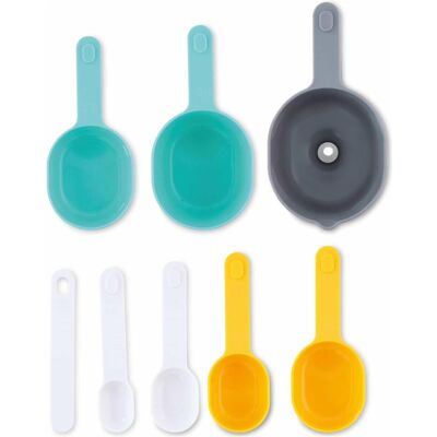 alpina Measuring Cups, Messbecher, Mehrfarbig, Transparent alpina Measuring Cups, Messbecher, Mehrfarbig, Transparent