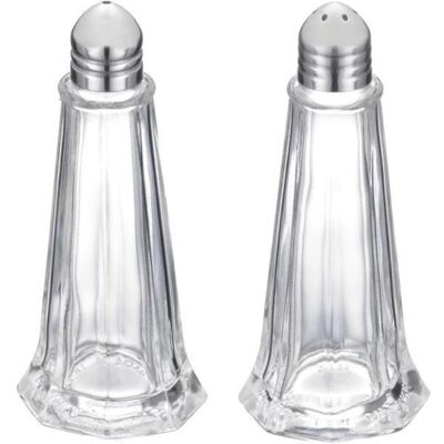 Westmark 2-tlg. Set Salz- und Pfefferstreuer »New York«, Pfeffermühle + Salzmühle, Weiss, Transparent Westmark 2-tlg. Set Salz- und Pfefferstreuer »New York«, Pfeffermühle + Salzmühle, Weiss, Transparent