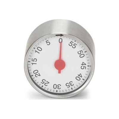 Patisse Magnetische Zeitschaltuhr Edelstahl 6 Cm, Küchentimer, Silber Patisse Magnetische Zeitschaltuhr Edelstahl 6 Cm, Küchentimer, Silber