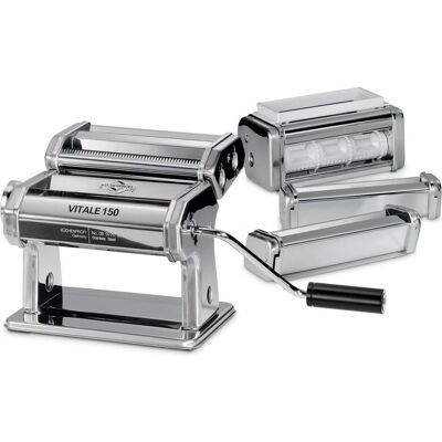 Küchenprofi Nudelmaschine-Set Classic, Pastamaschine, Silber Küchenprofi Nudelmaschine-Set Classic, Pastamaschine, Silber