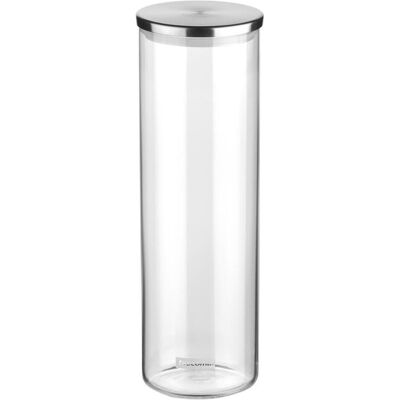 Tescoma Lebensmitteldose MONTI 1.8 l, Vorratsbehälter, Transparent, Silber Tescoma Lebensmitteldose MONTI 1.8 l, Vorratsbehälter, Transparent, Silber