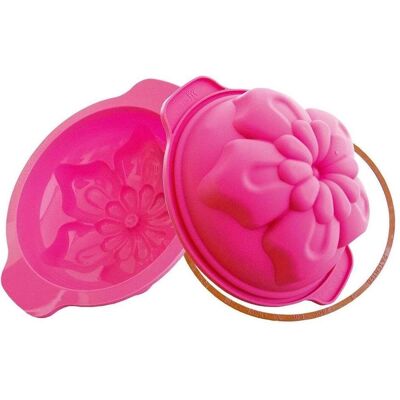 Silikomart Sft 317 Narcissus Silicone Mould, Backform, Orange Silikomart Sft 317 Narcissus Silicone Mould, Backform, Orange