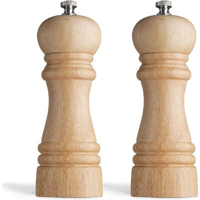 Amefa Salz-/Pfeffermühle Set 2-teilig, Pfeffermühle + Salzmühle, Braun Amefa Salz-/Pfeffermühle Set 2-teilig, Pfeffermühle + Salzmühle, Braun