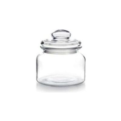 Ibili Glasbehälter 0,53 Liter Ideal für die Aufbewahrung von Lebensmitteln, Vorratsbehälter, Transparent Ibili Glasbehälter 0,53 Liter Ideal für die Aufbewahrung von Lebensmitteln, Vorratsbehälter, Transparent