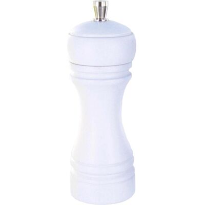 de Buyer Salzmühle Holz Java 14 cm Mattweiss, Pfeffermühle + Salzmühle, Weiss de Buyer Salzmühle Holz Java 14 cm Mattweiss, Pfeffermühle + Salzmühle, Weiss