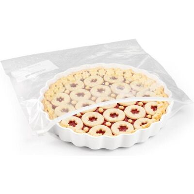 Tescoma Verschliessbare Beutel 4FOOD 35 x 35 cm, 15 St., Lebensmittelverpackung, Transparent Tescoma Verschliessbare Beutel 4FOOD 35 x 35 cm, 15 St., Lebensmittelverpackung, Transparent