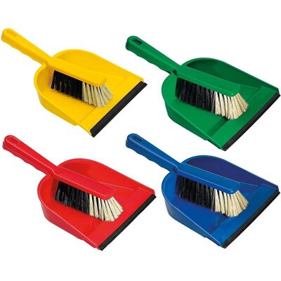 Nölle Profi Brush Kehrgarnitur Synthetikborste mit Lippe, Grosspack, Reinigungsutensil, Mehrfarbig Nölle Profi Brush Kehrgarnitur Synthetikborste mit Lippe, Grosspack, Reinigungsutensil, Mehrfarbig