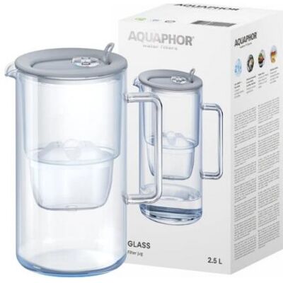 Aquaphor Udens filtresanas kruze Glas MF+, Wasserfilter, Grau Aquaphor Udens filtresanas kruze Glas MF+, Wasserfilter, Grau