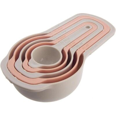Excellent Houseware Miarki kuchenne 5 szt., Messbecher, Mehrfarbig Excellent Houseware Miarki kuchenne 5 szt., Messbecher, Mehrfarbig