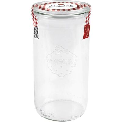 12x Weck Rundrandglas Stangenform 'Einkochwelt', Einmachgläser, Transparent 12x Weck Rundrandglas Stangenform 'Einkochwelt', Einmachgläser, Transparent