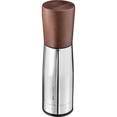 GEFU Gewürzmühle SPICE-GRIND, Pfeffermühle + Salzmühle, Braun, Silber GEFU Gewürzmühle SPICE-GRIND, Pfeffermühle + Salzmühle, Braun, Silber