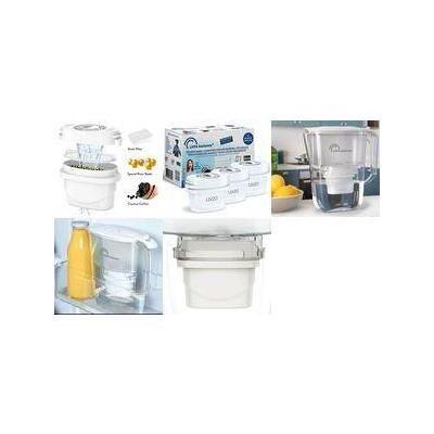 Little Balance Wasserfilter-Karaffe Claire + 6 Kartuschen Karaffe aus BPA-freiem Kunststoff, Kapazität: 2,5 Liter, Wasserfilterkanne, Transparent Little Balance Wasserfilter-Karaffe Claire + 6 Kartuschen Karaffe aus BPA-freiem Kunststoff, Kapazität: 2,5 Liter, Wasserfilterkanne, Transparent