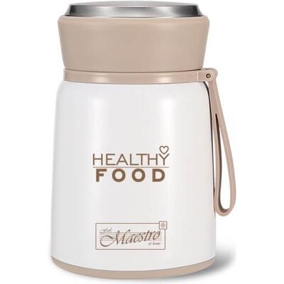 Maestro Thermoskanne MR-1646-53 530 ml Weiss, Thermoskanne, Weiss, Beige Maestro Thermoskanne MR-1646-53 530 ml Weiss, Thermoskanne, Weiss, Beige