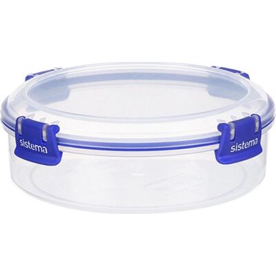 Sistema Round Klip it Plus 640ml, Lunchbox Sistema Round Klip it Plus 640ml, Lunchbox
