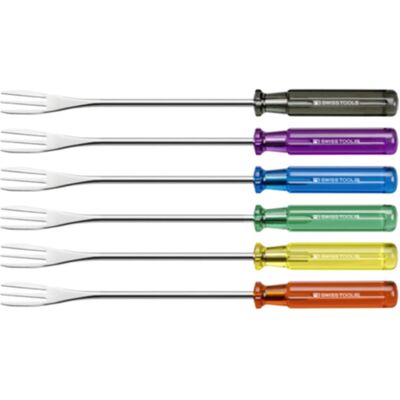Packard Bell Swiss Tools Fonduegabeln PB4040, Zubehör Kochen am Tisch, Silber, Mehrfarbig Packard Bell Swiss Tools Fonduegabeln PB4040, Zubehör Kochen am Tisch, Silber, Mehrfarbig