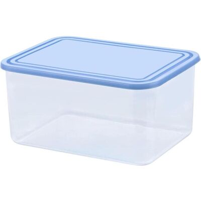 Curver Rechteckiger Vorbehaltsbehälter Für Lebensmittel 4,0 L /Transparent Blau/, Vorratsbehälter, Blau, Transparent Curver Rechteckiger Vorbehaltsbehälter Für Lebensmittel 4,0 L /Transparent Blau/, Vorratsbehälter, Blau, Transparent