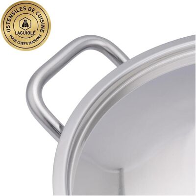 Laguiole FAITOUT 38 x 17 cm stainless steel, Backblech, Silber Laguiole FAITOUT 38 x 17 cm stainless steel, Backblech, Silber