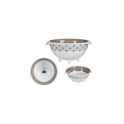 Kerbl Stefanplast Durchschlag 28cm Taubengrau, Küchensieb, Beige Kerbl Stefanplast Durchschlag 28cm Taubengrau, Küchensieb, Beige