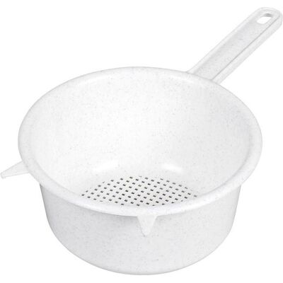 Waca Stielseiher, Küchensieb, Weiss, Grau Waca Stielseiher, Küchensieb, Weiss, Grau