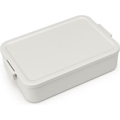 Brabantia Lunchbox Make & Take 25.5 x 16.7 x 6 cm, Hellgrau, Lunchbox, Grau Brabantia Lunchbox Make & Take 25.5 x 16.7 x 6 cm, Hellgrau, Lunchbox, Grau