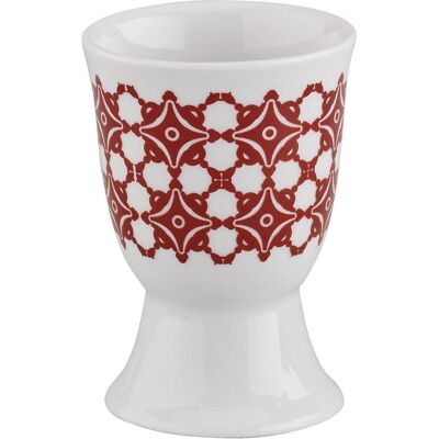 Cilio Eierbecher Amici Kacheln, Eierbecher, Weiss, Rot, Mehrfarbig Cilio Eierbecher Amici Kacheln, Eierbecher, Weiss, Rot, Mehrfarbig