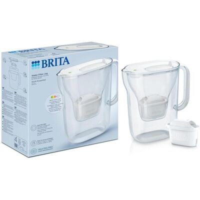 Brita Dzbanek filtrujący Style Essential+1 Maxtra Pro PP (biały), Wasserfilterkanne, Weiss Brita Dzbanek filtrujący Style Essential+1 Maxtra Pro PP (biały), Wasserfilterkanne, Weiss