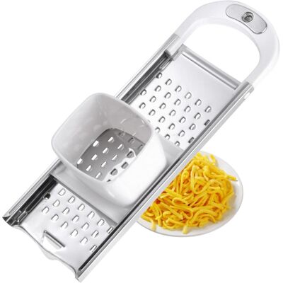 Westmark Fädle, Küchenreibe, Silber, Weiss Westmark Fädle, Küchenreibe, Silber, Weiss