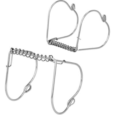 METALTEX - Rouladenklammer - silber - 6p - Rouladenklammern METALTEX - Rouladenklammer - silber - 6p - Rouladenklammern