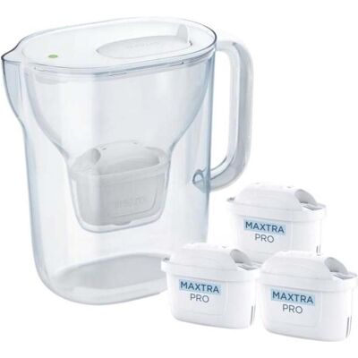 Brita Dzbanek filtrujący Dzbanek filtrujący Style Essential 2,4L 3 wkłady Piaskowy, Wasserfilterkanne, Weiss Brita Dzbanek filtrujący Dzbanek filtrujący Style Essential 2,4L 3 wkłady Piaskowy, Wasserfilterkanne, Weiss